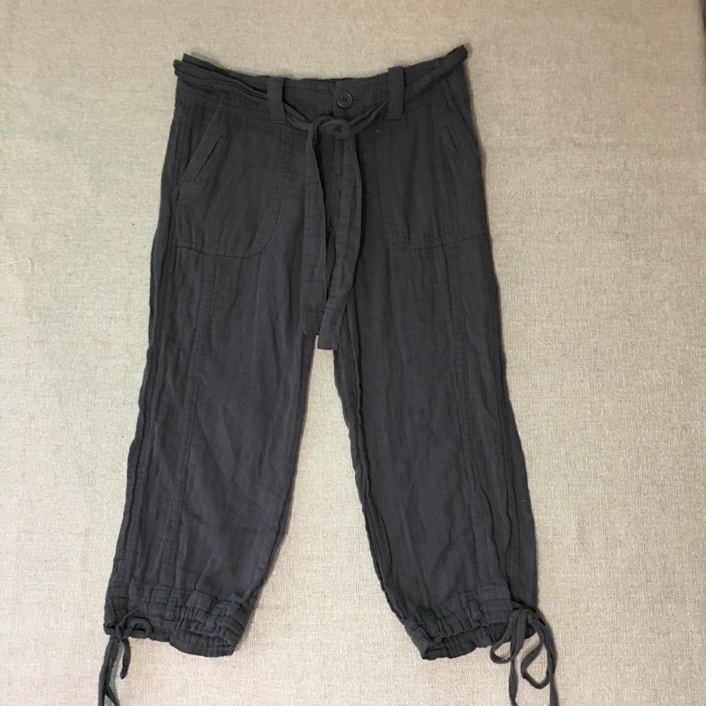 Ocean Drive boho cotton crop pants